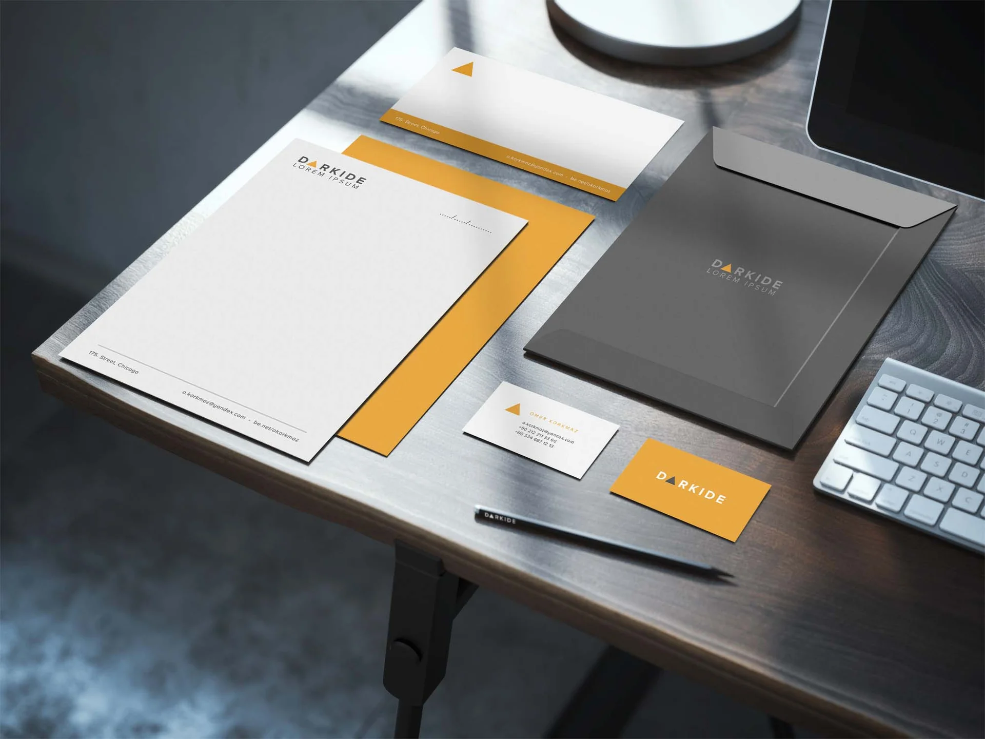 Vector logo suite and brand marks