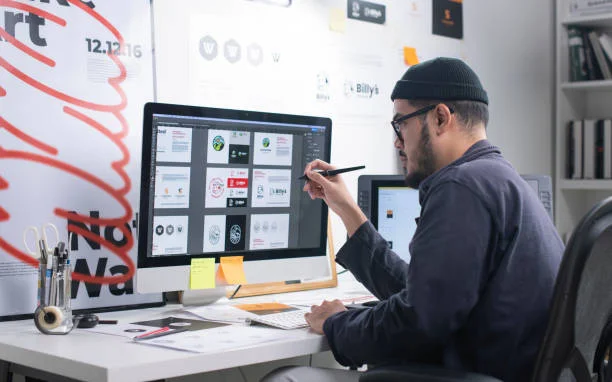 In-house print floor and wide-format setup