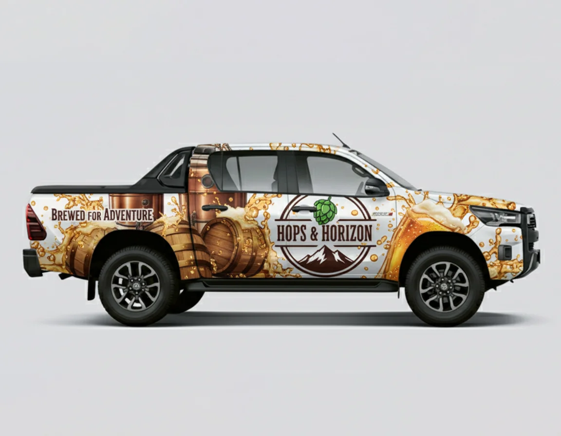 Commercial Bakkie Wrap and Canopies