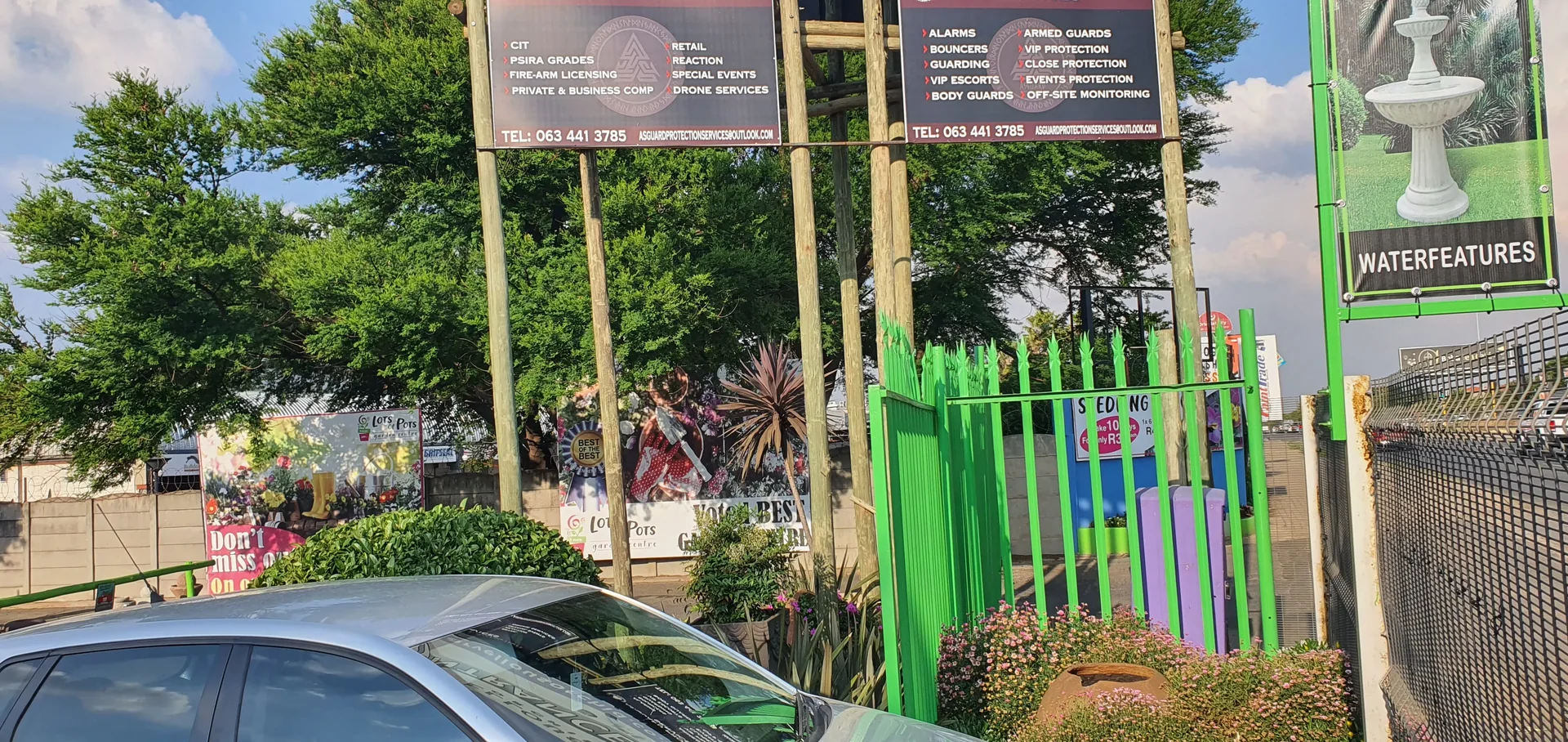 Coordinated commercial fleet branding in Gauteng