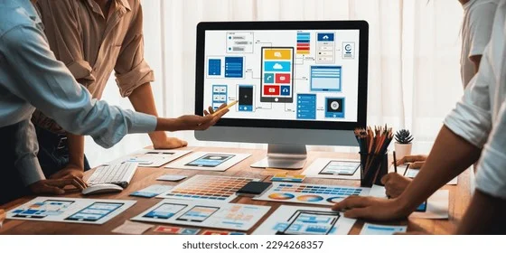 Responsive business website development